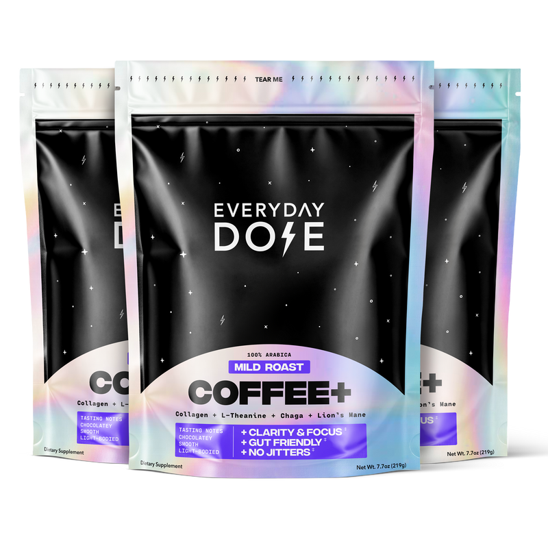 Coffee+ Mild Roast (90 Servings) - Travel Home Pack Set
